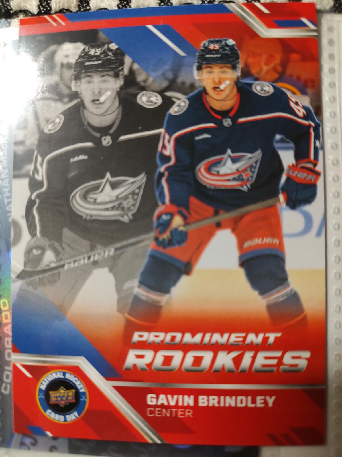 Gavin Brindley #NHCD-10 2025 Upper Deck National Hockey Card Day