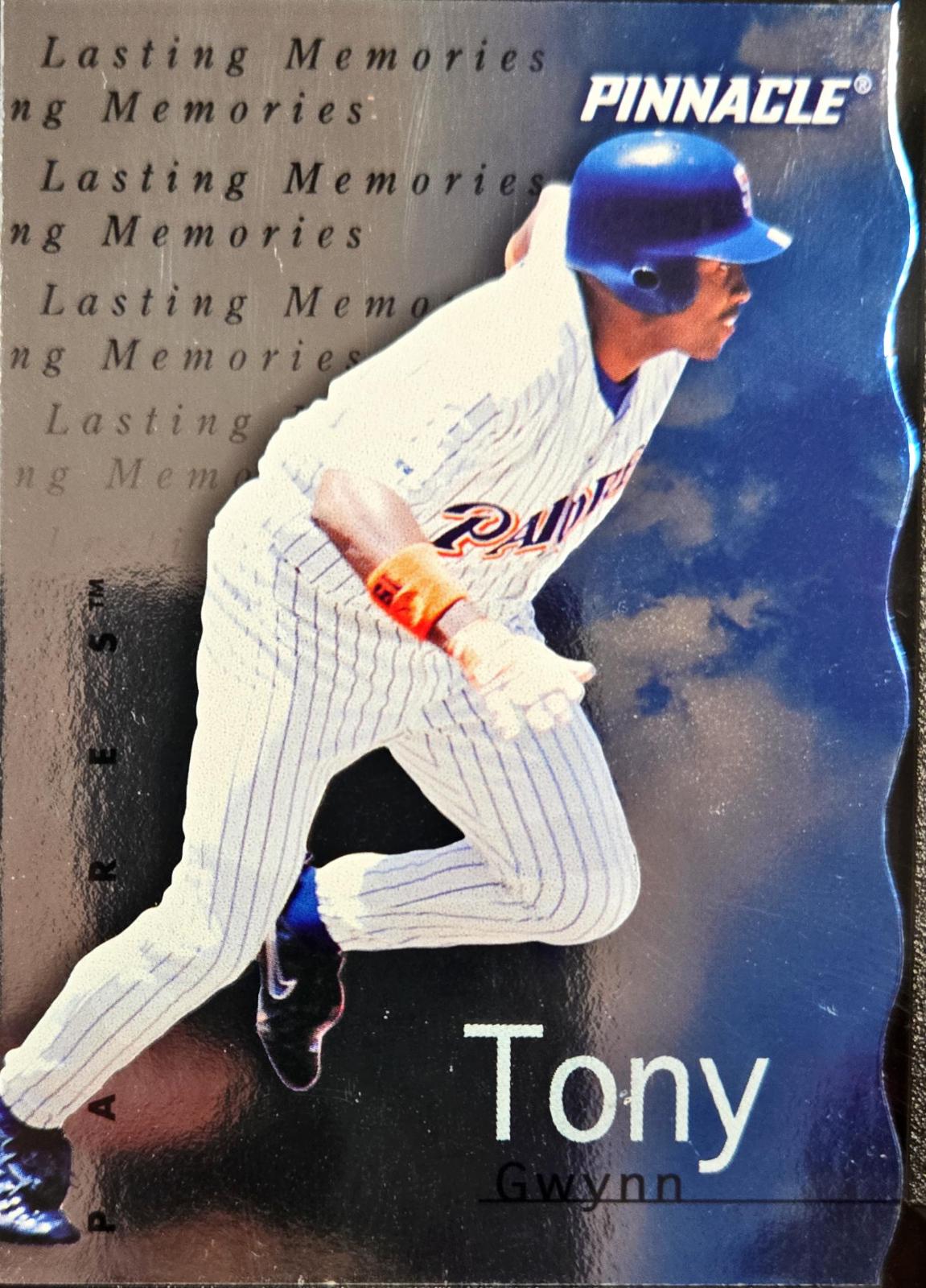 Tony Gwynn #29 Baseball Cards 1998 Pinnacle Plus Lasting Memories