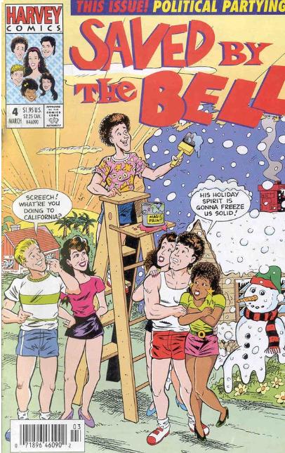 Saved by the Bell #4 (1993) Comic Books Saved By The Bell
