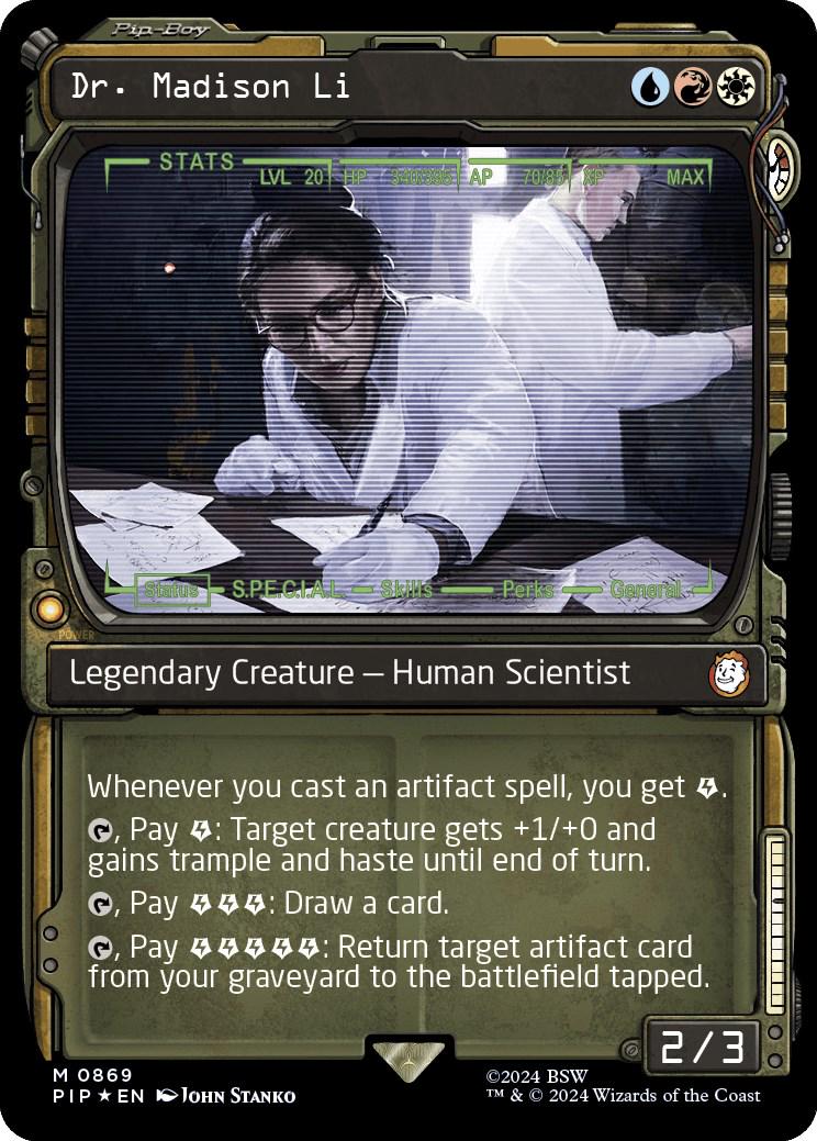 Dr. Madison Li #869 Magic Fallout