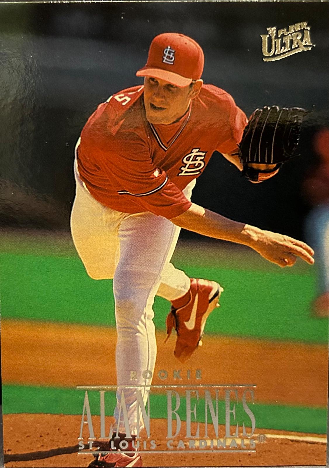 Alan Benes #541 Baseball Cards 1996 Ultra