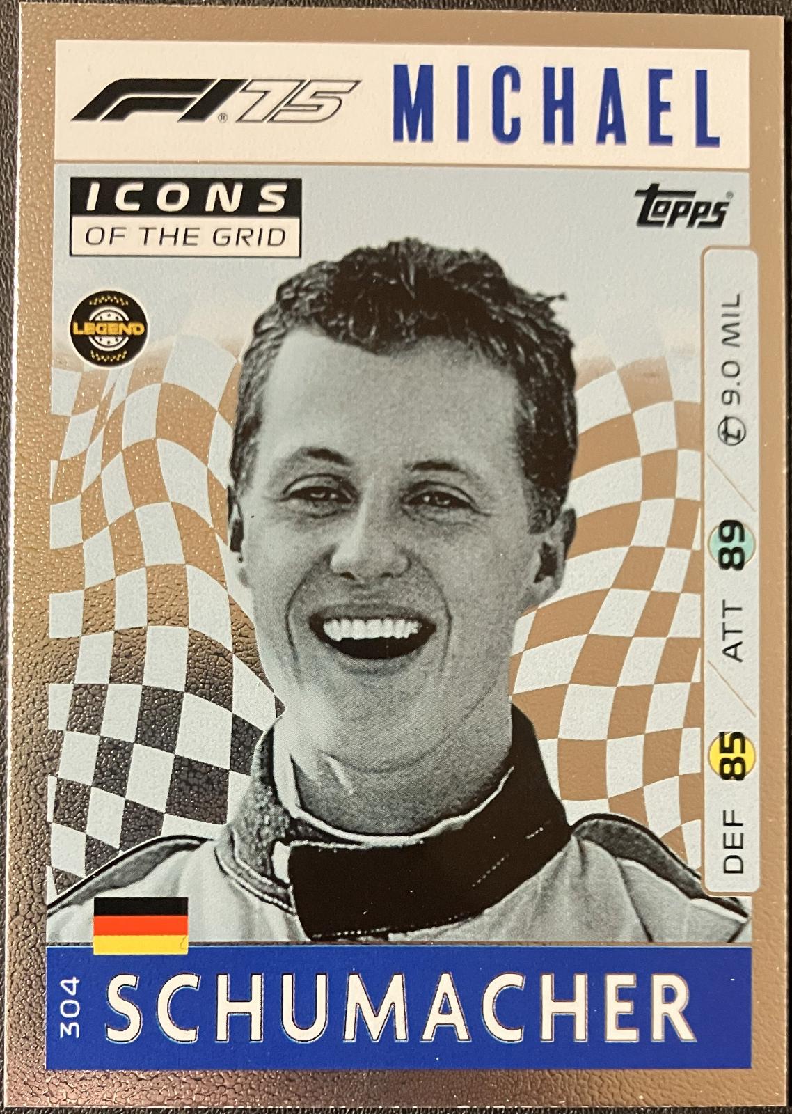 Michael Schumacher #304 Prices | 2025 Topps F1 Turbo Attax