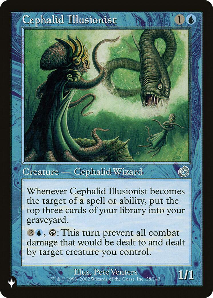 Cephalid Illusionist (Magic The List Reprints)