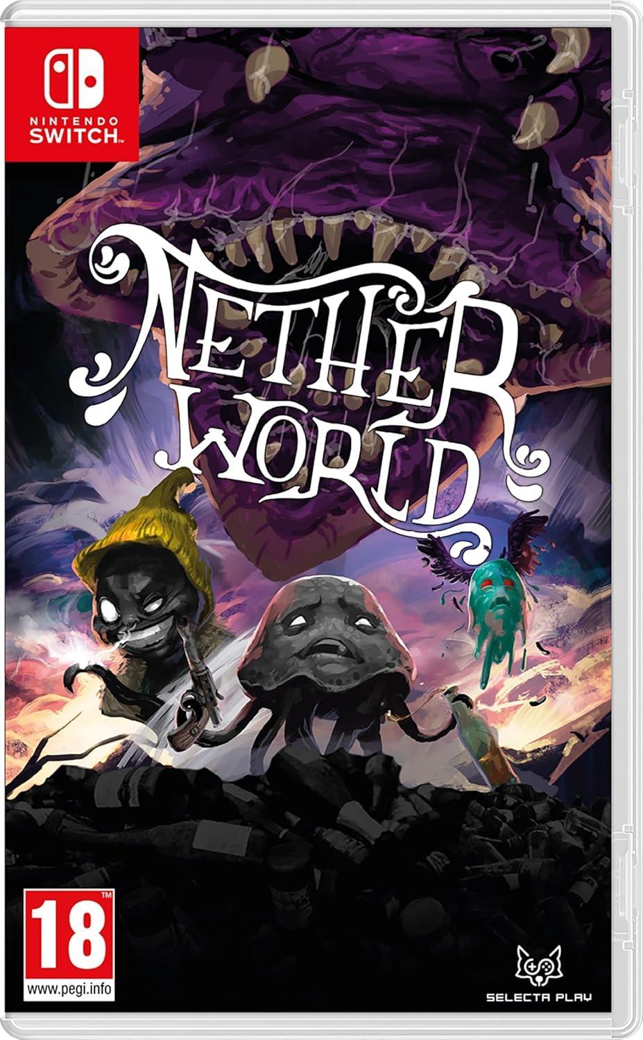 Carátula de NetherWorld para Switch (edición PAL España)