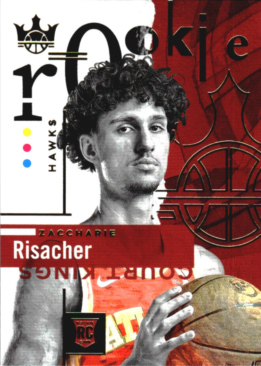 Zaccharie Risacher #133 Basketball Cards 2024 Panini Court Kings