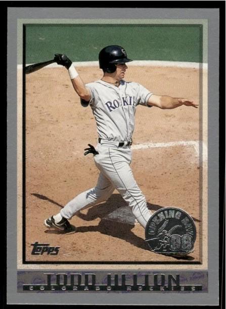 Todd Helton #149 1998 Topps Opening Day Baseball