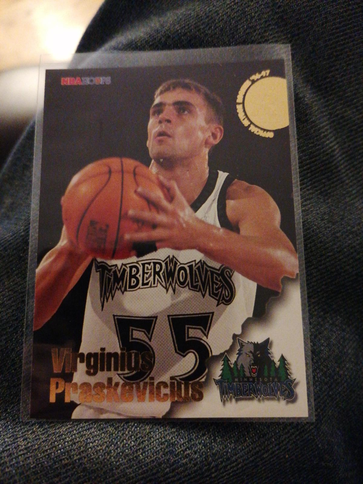 Virginius Praskevicius #308 Basketball Cards 1996 Hoops
