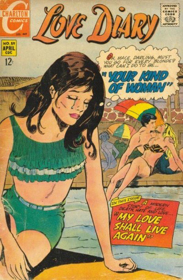 Love Diary #59 (1969) Comic Books Love Diary