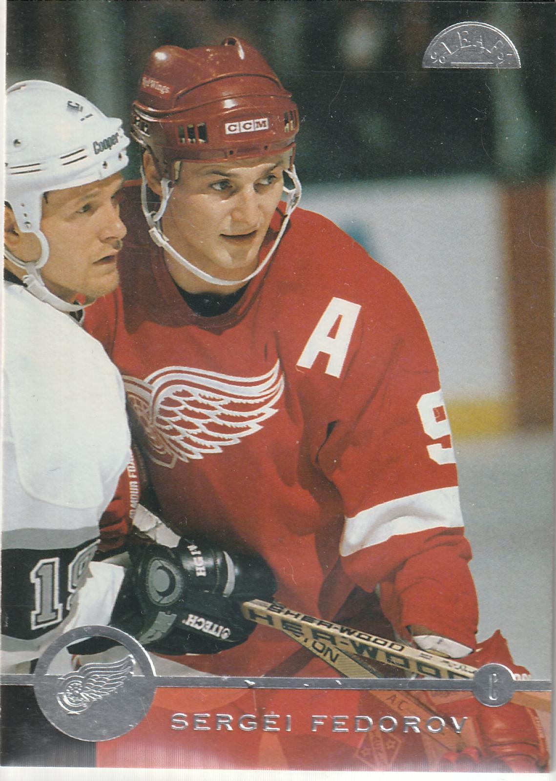 Sergei Fedorov #1 Hockey Cards 1996 Leaf