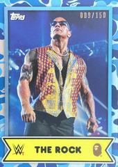The Rock [Blue] #3 Prices | 2025 Topps WWE x BAPE | Wrestling Cards