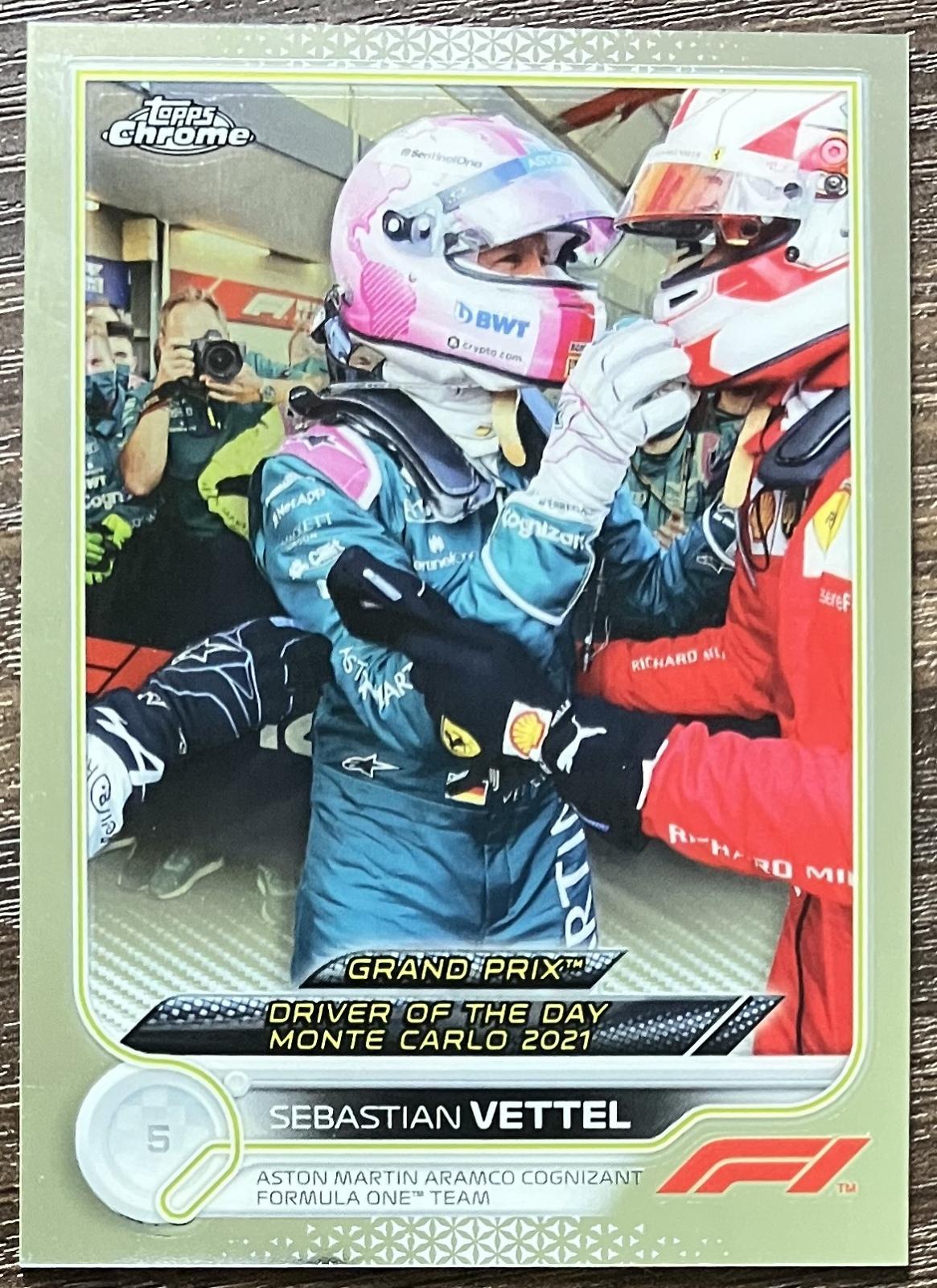 Sebastian Vettel #177 Prices | 2022 Topps Chrome Formula 1 | Racings Cards