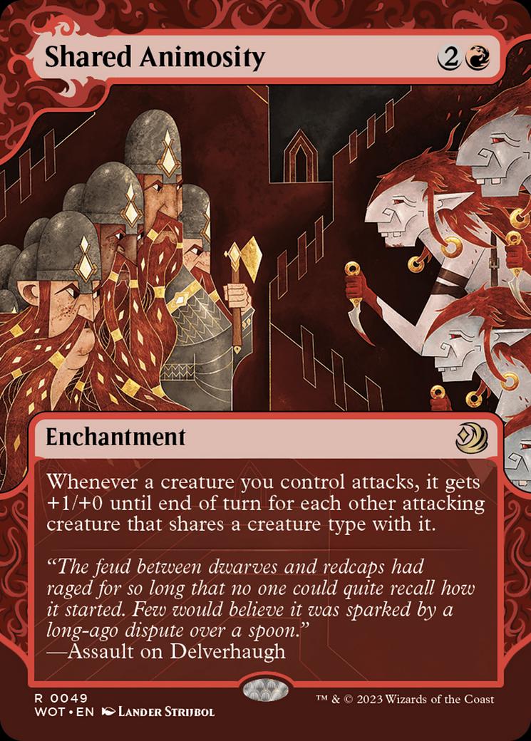Shared Animosity (Magic Wilds of Eldraine Enchanting Tales)