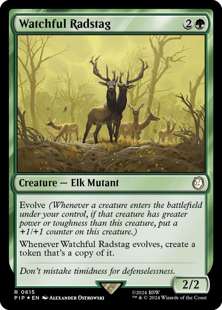 Watchful Radstag #615 Magic Fallout