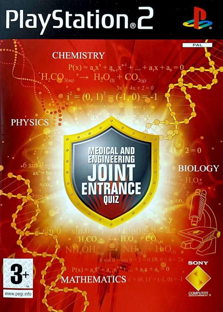 Medical And Engineering Joint Entrance Quiz PAL Playstation 2