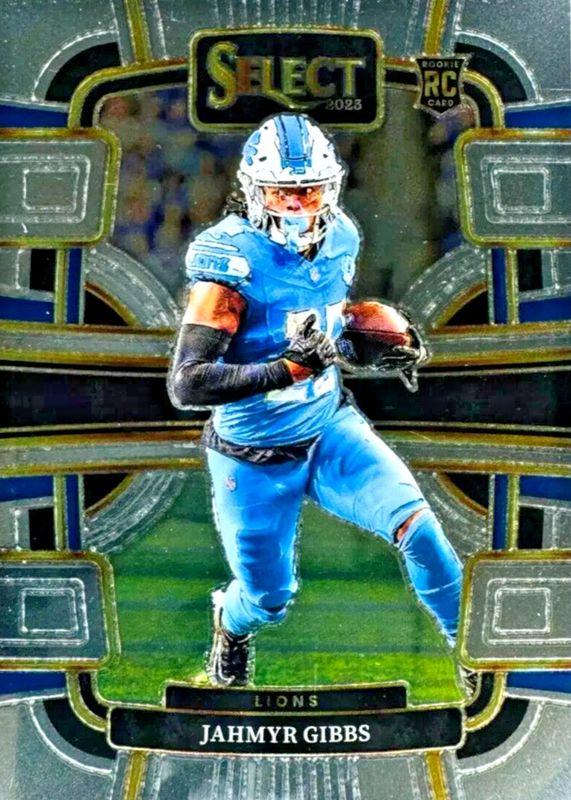 Jahmyr Gibbs #34 Football Cards 2023 Panini Select