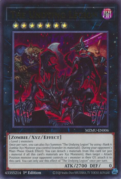 The Undying Legion MZMU-EN006 Prices | YuGiOh Maze of Muertos