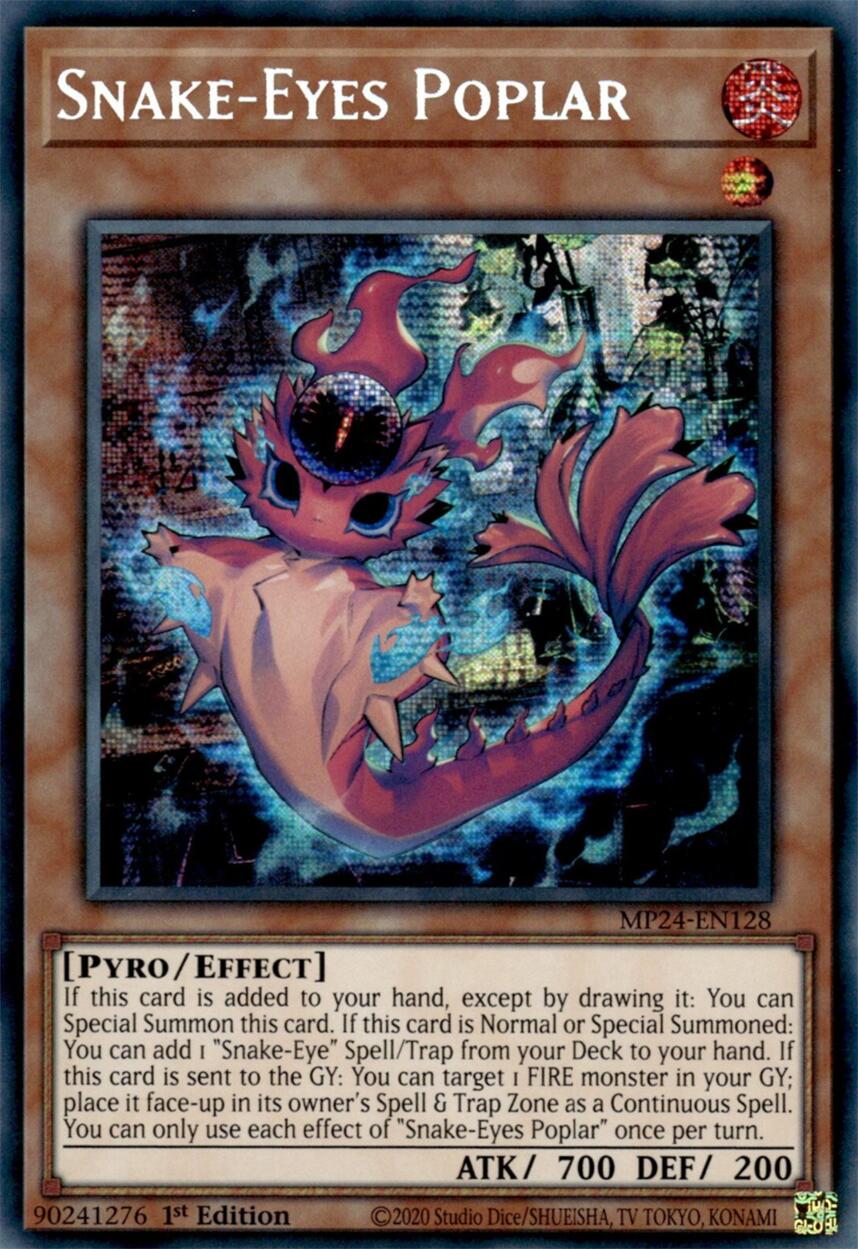 Snake-Eyes Poplar MP24-EN128 YuGiOh 25th Anniversary Tin: Dueling Mirrors