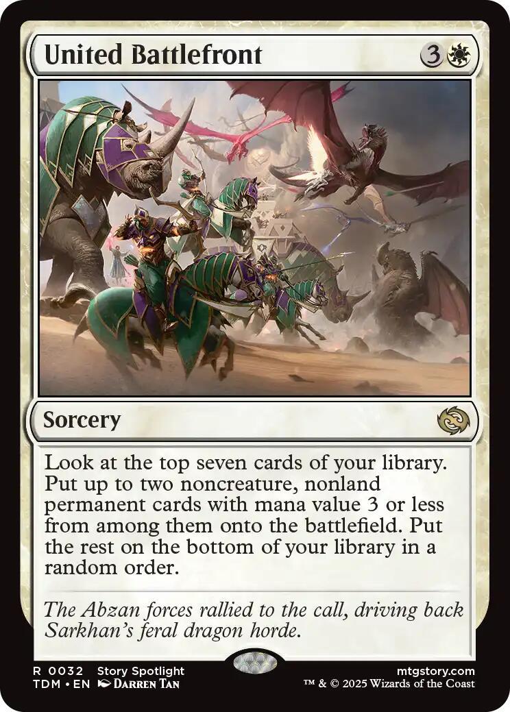 United Battlefront #32 Magic Tarkir: Dragonstorm