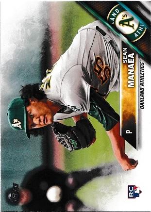 Sean Manaea #US13 Baseball Cards 2016 Topps Update