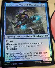 Donatello, Way With Machines [Foil] #38