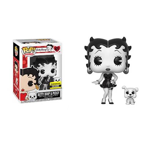 Betty Boop & Pudgy #421 Betty Boop Funko Pop Entertainment Earth box and figure