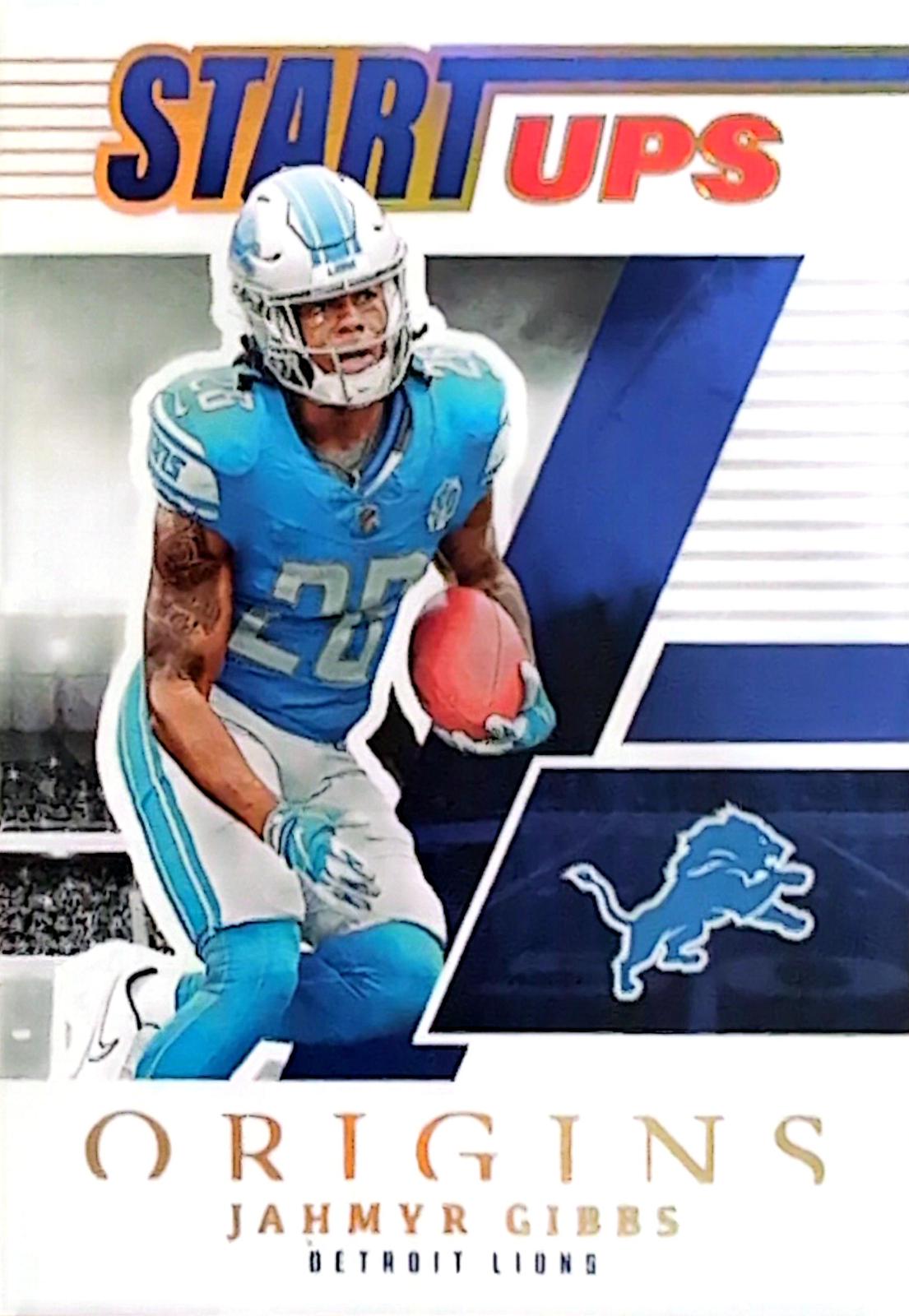 Jahmyr Gibbs #su-9 Football Cards 2023 Panini Origins Start Ups