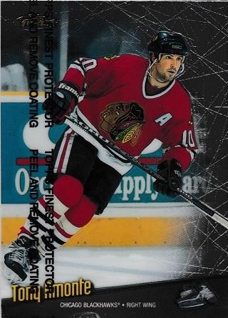 Tony Amonte #29 Hockey Cards 1998 Finest