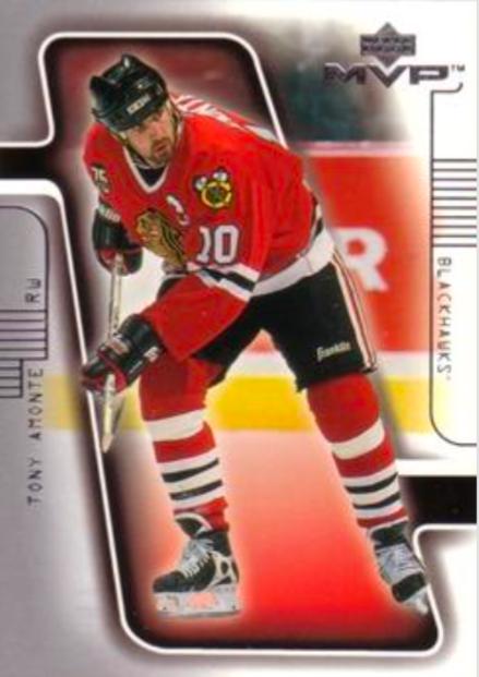 Tony Amonte #38 Hockey Cards 2001 Upper Deck MVP