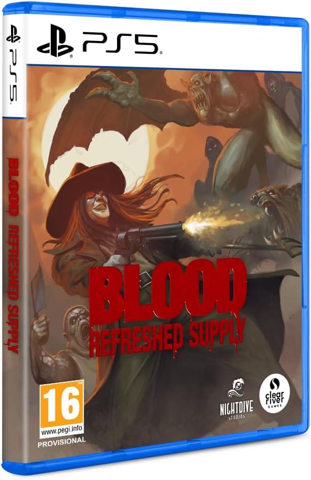Carátula de Blood Refreshed Supply (Import) para PS5 (edición PAL España)