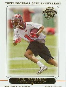 J.R. Russell #381 Football Cards 2005 Topps