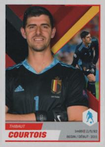 Thibaut Courtois #4 Soccer Cards 2022 Panini Closer to the Red Devils