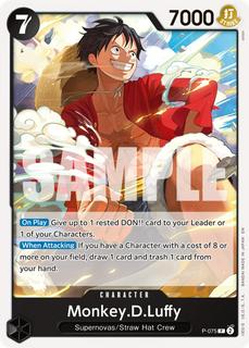 Monkey.D.Luffy P-075