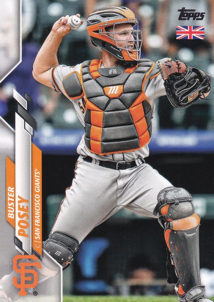 Buster Posey #46 2020 Topps UK Edition Baseball
