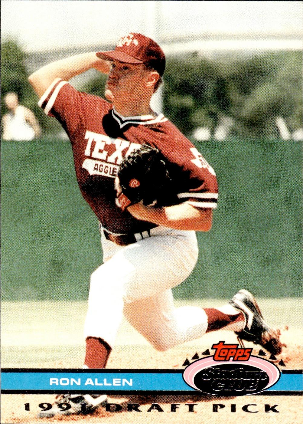 Ron Allen #4 Baseball Cards 1992 Stadium Club Skydome