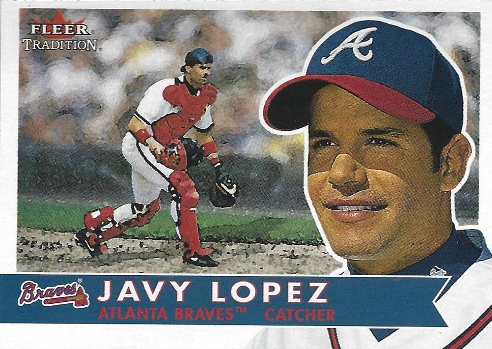 Javy Lopez #101 Baseball Cards 2001 Fleer Tradition