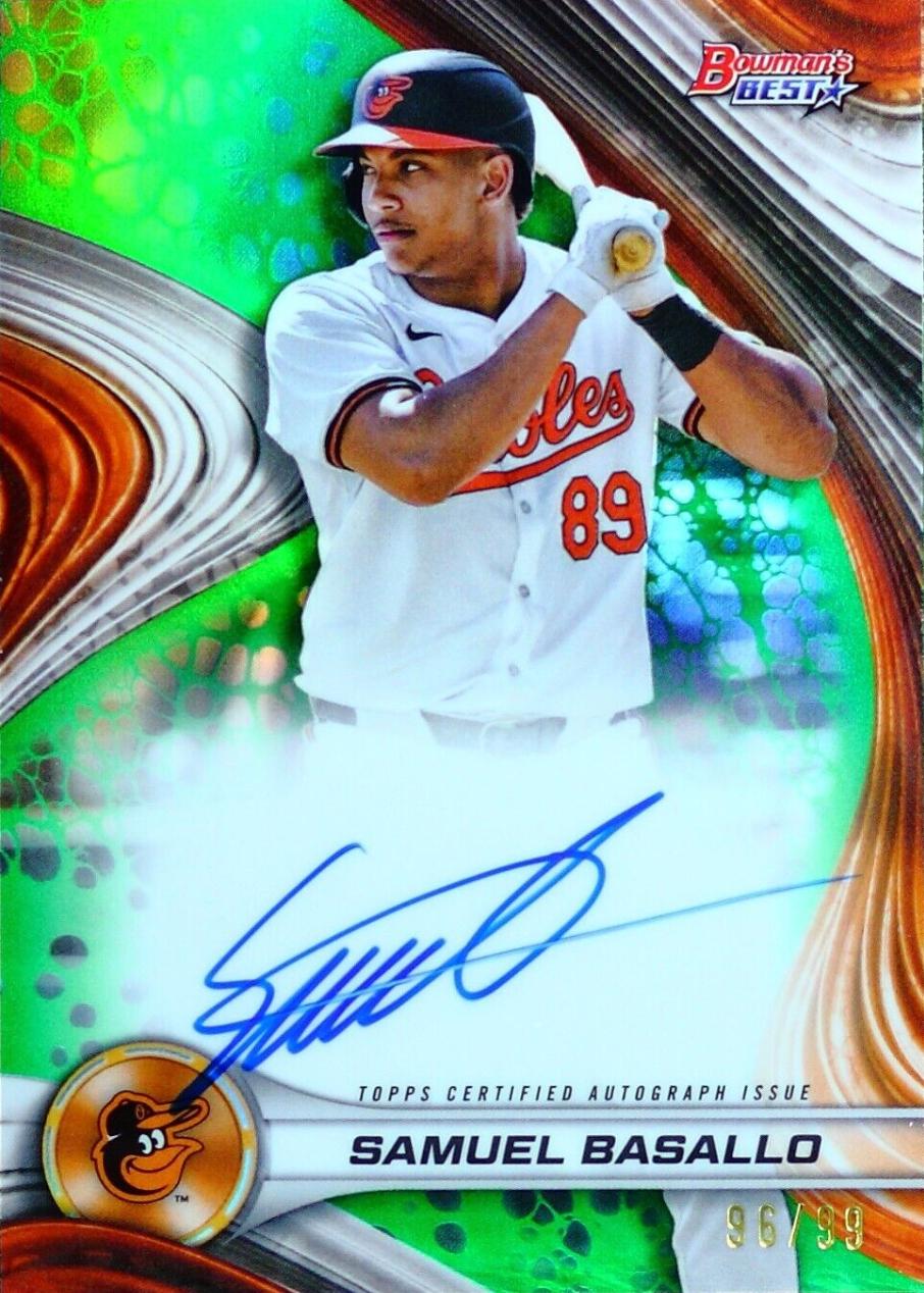 Samuel Basallo [Green Refractor] #B24-SB