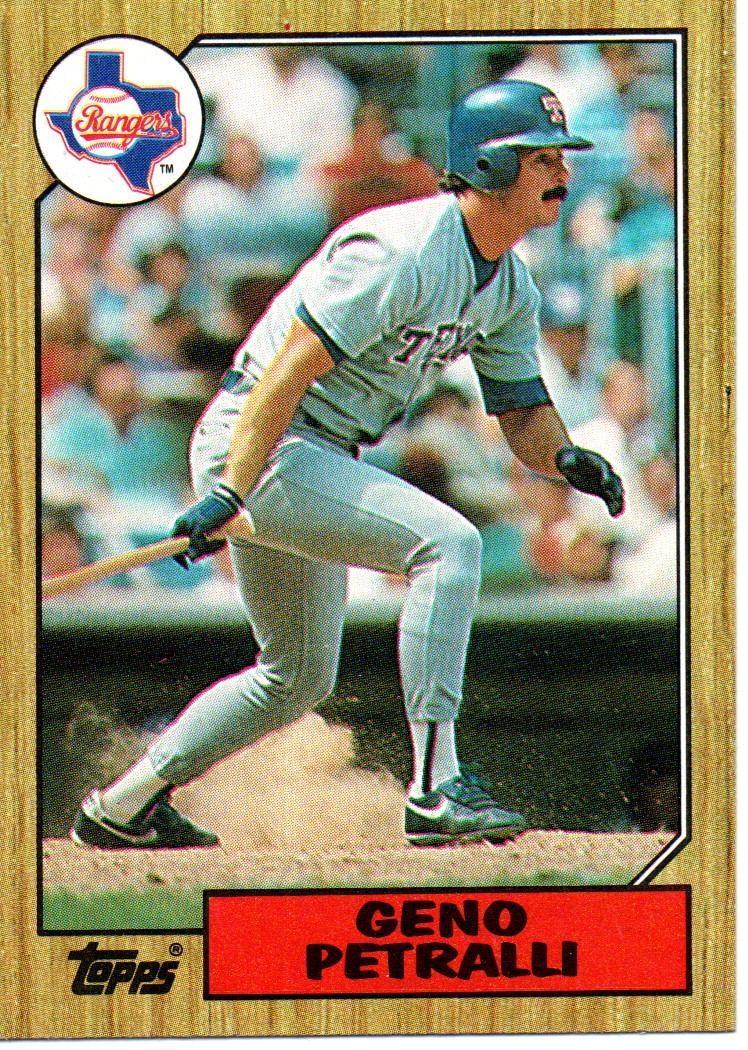 Geno Petralli #388 Baseball Cards 1987 Topps