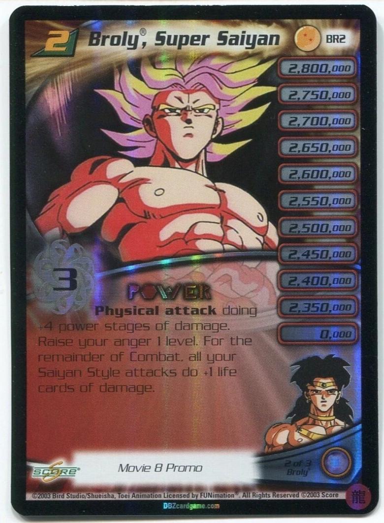 dragon ball super card game broly movie Broly, Super Saiyan BR2 Prices | Dragon Ball Z Movie Collection
