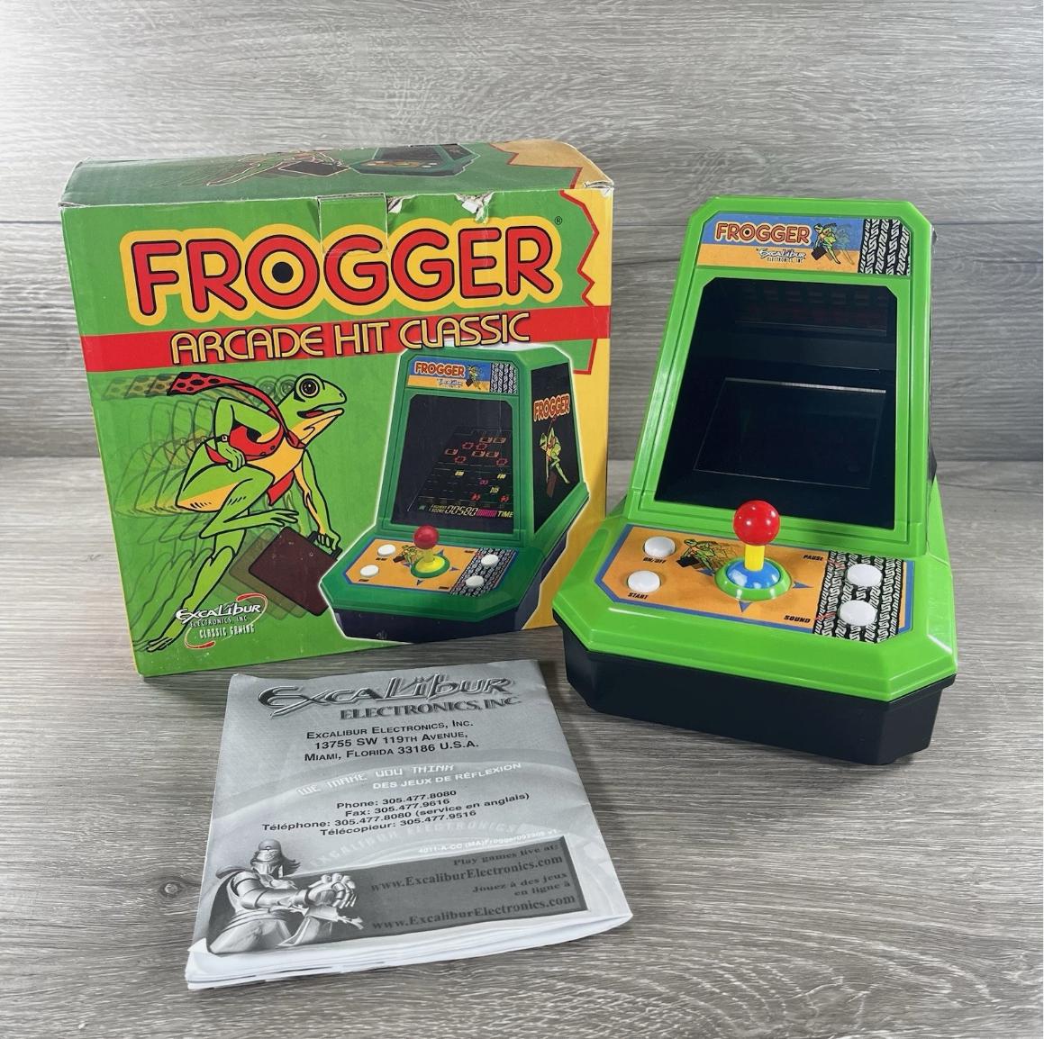 FROGGER [Excalibur Electronics] Prices Mini Arcade | Compare Loose, CIB ...