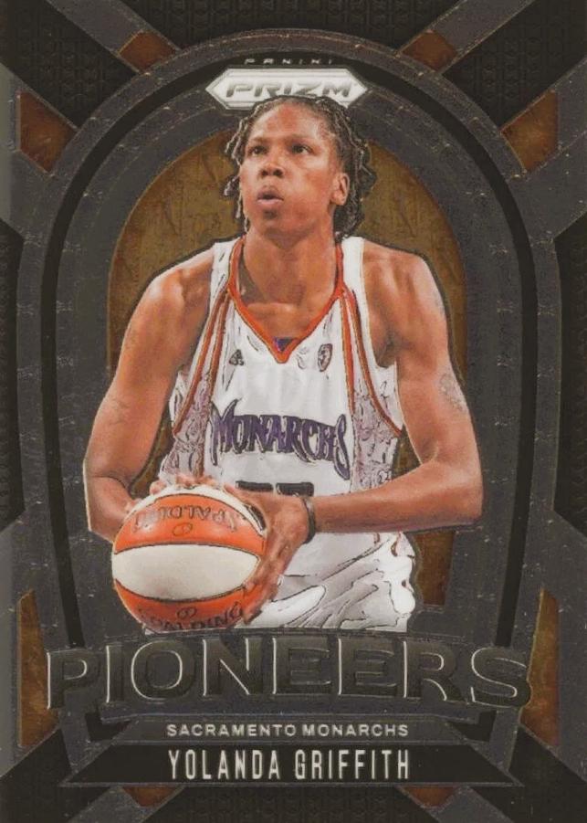 Yolanda Griffith #5 Basketball Cards 2024 Panini Prizm WNBA Pioneers
