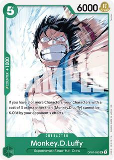 Monkey.D.Luffy OP07-033