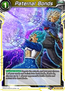 Paternal Bonds DB1-080 Dragon Ball Super Dragon Brawl