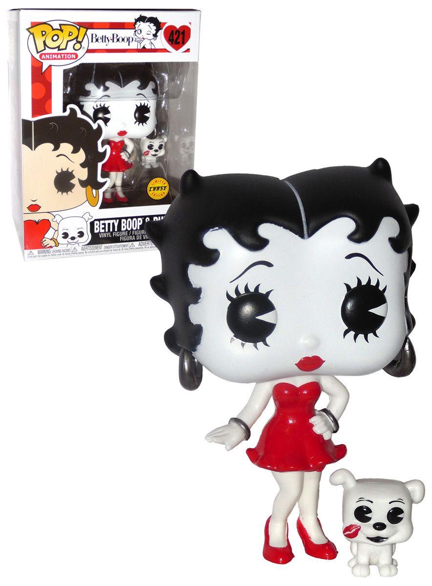 Betty Boop & Pudgy #421 Betty Boop Funko Pop Chase box and figure
