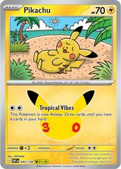 Pikachu #43 from Pokemon 30th Celebration set