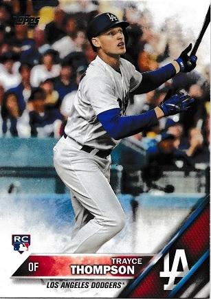 Trayce Thompson #US190 Baseball Cards 2016 Topps Update