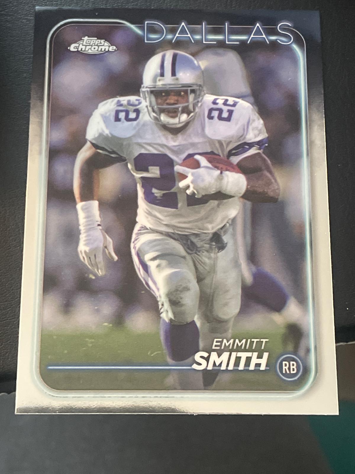 Emmitt Smith #38 Football Cards 2024 Topps Chrome