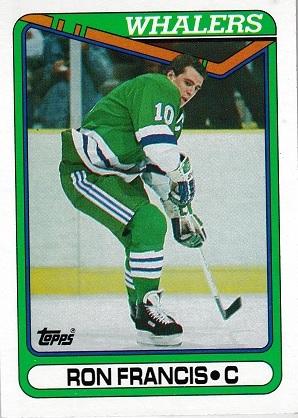 Ron Francis #311 Hockey Cards 1990 Topps
