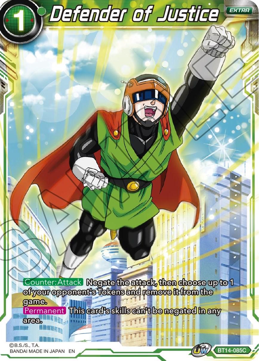 Defender of Justice BT14-085 Dragon Ball Super Cross Spirits