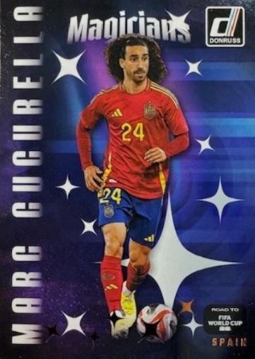 Marc Cucurella #8 2025 Panini Donruss Road To FIFA Magicians