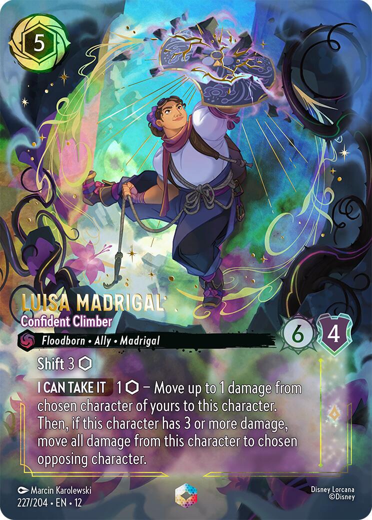 Disney Lorcana ルイーサ・マドリガル 227/204 Luisa Madrigal - Confident Climber #227 Prices | Lorcana Wilds